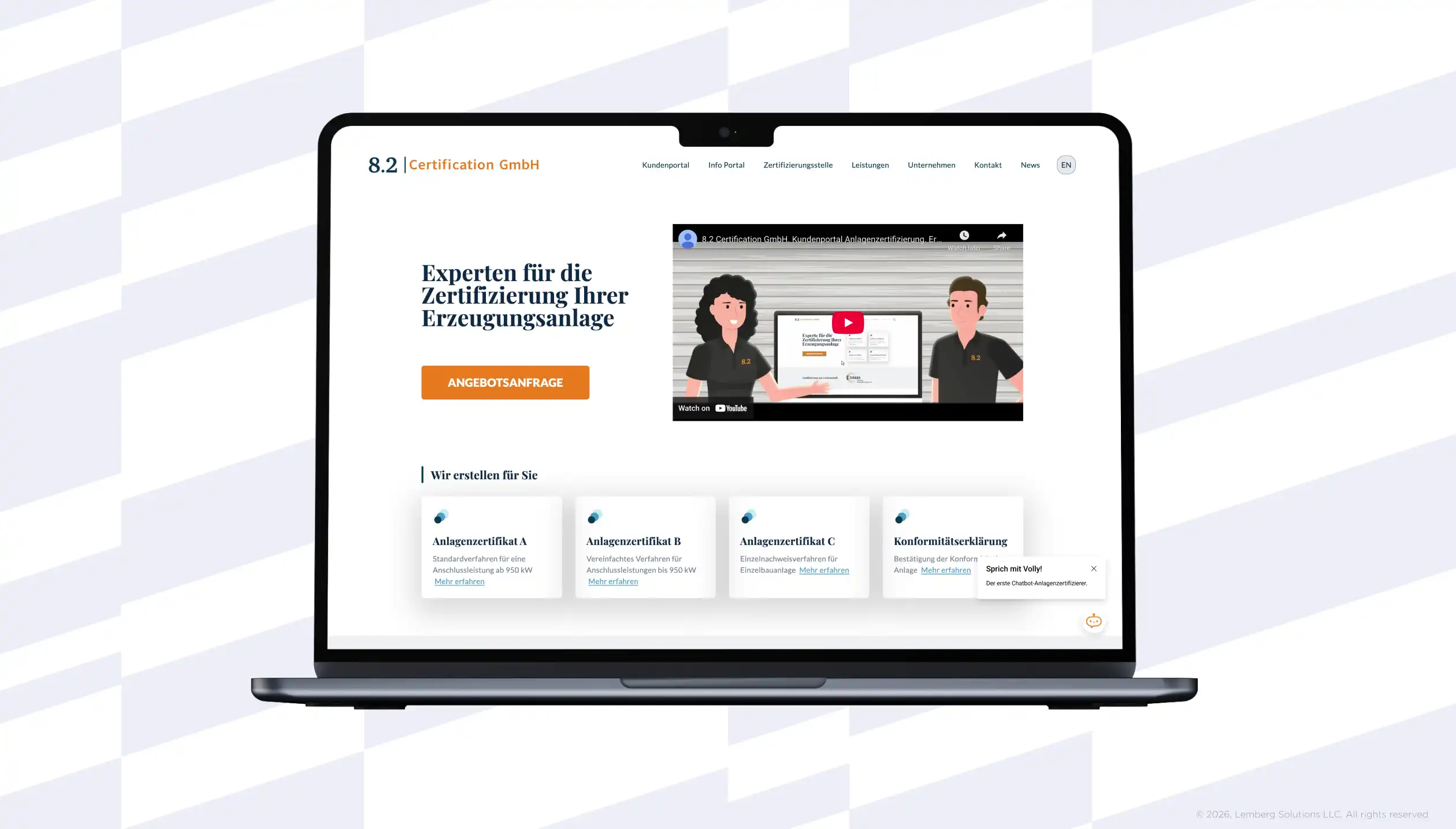 Chatbot Volly - bottom image - Lemberg Solutions