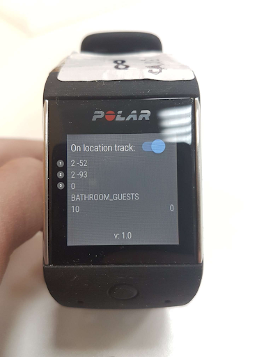 Smart watch with the hygiene tracking system