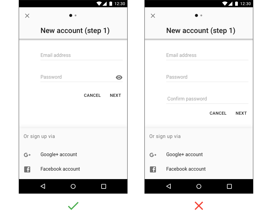 UI/UX Wireframes for Sign in/up Forms: Do's and Don'ts - Lemberg Solutions Blog