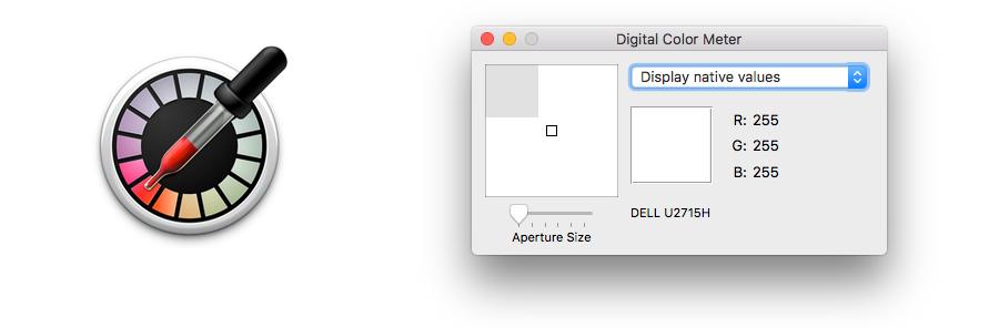 digital color meter for mac