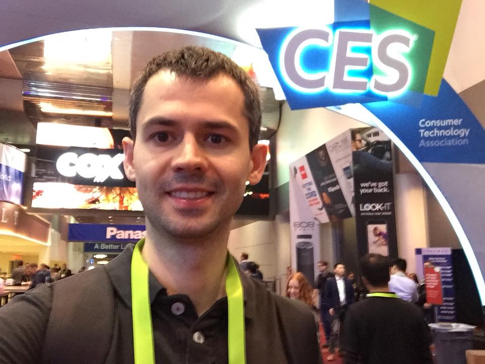 Slavic Voitovych, Head of IoT Business Development at Lemberg Solutions, at CES 2018