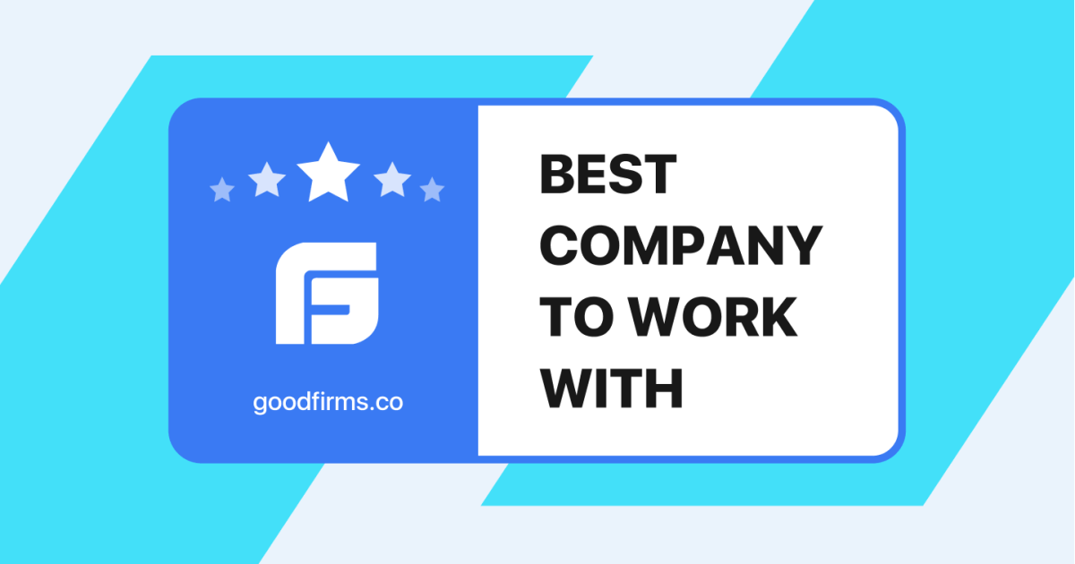 GoodFirms rated Roweb Development as The best Software Development