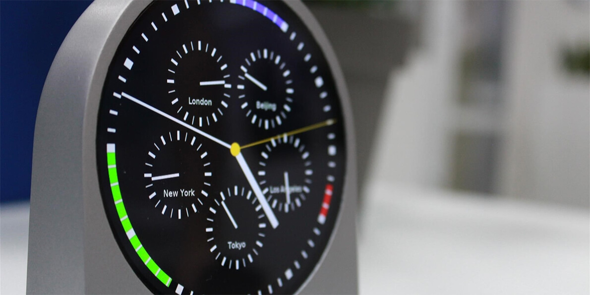 Worldclock prototype