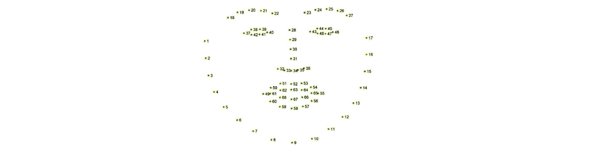 Coordinates for facial landmark detection - How to Develop an Offline Driver Behavior Monitoring System with Machine Learning - Lemberg Solutions.jpg 