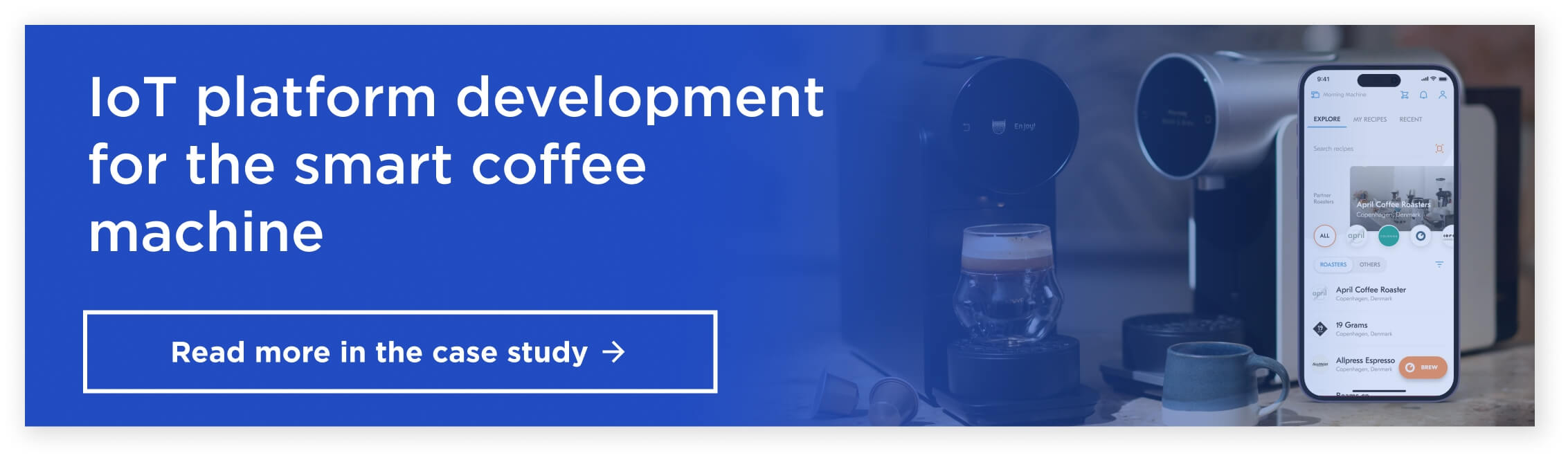 IoT platform development for the smart coffee machine - Article CTA 3 - Lemberg Solutions IoT platform development for the smart coffee machine - Article CTA 3 - Lemberg Solutions