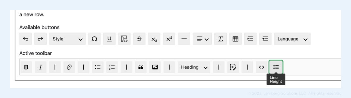 Available buttons - how to integrate CKEditor - Lemberg Solutions Available buttons - how to integrate CKEditor - Lemberg Solutions