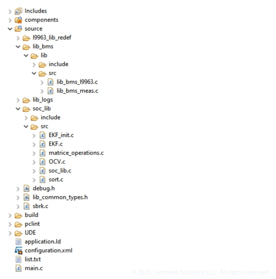 BMS algorithm project structure Cell connection schema - Body image 4 - Lemberg Solutions