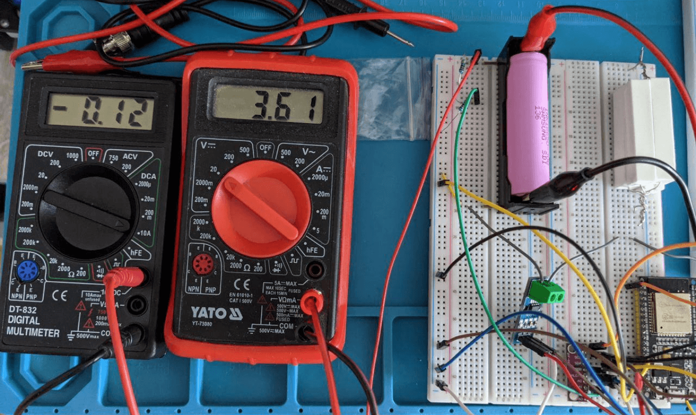 Battery charge/discharge experiment Battery charge/discharge experiment