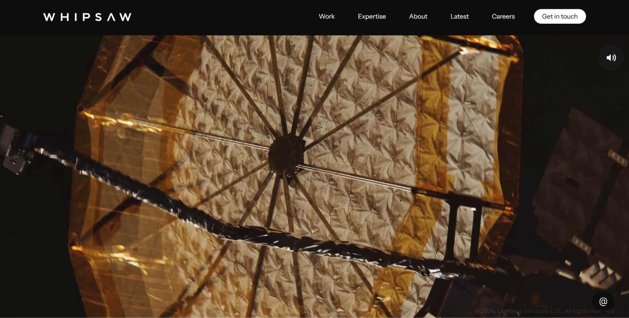 Banner for Whipsaw, a product development page