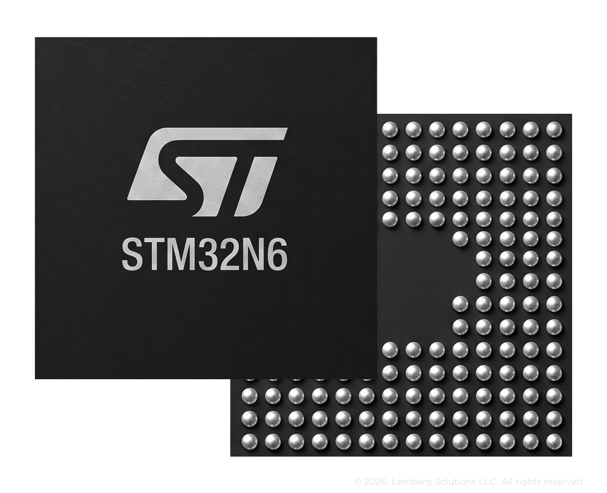 STM32N6 Series chip image