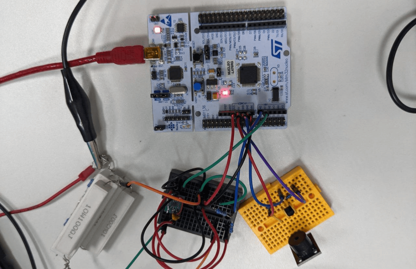 Data acquisition unit for SoC and SoH algorithms using the test battery INR18650-30Q