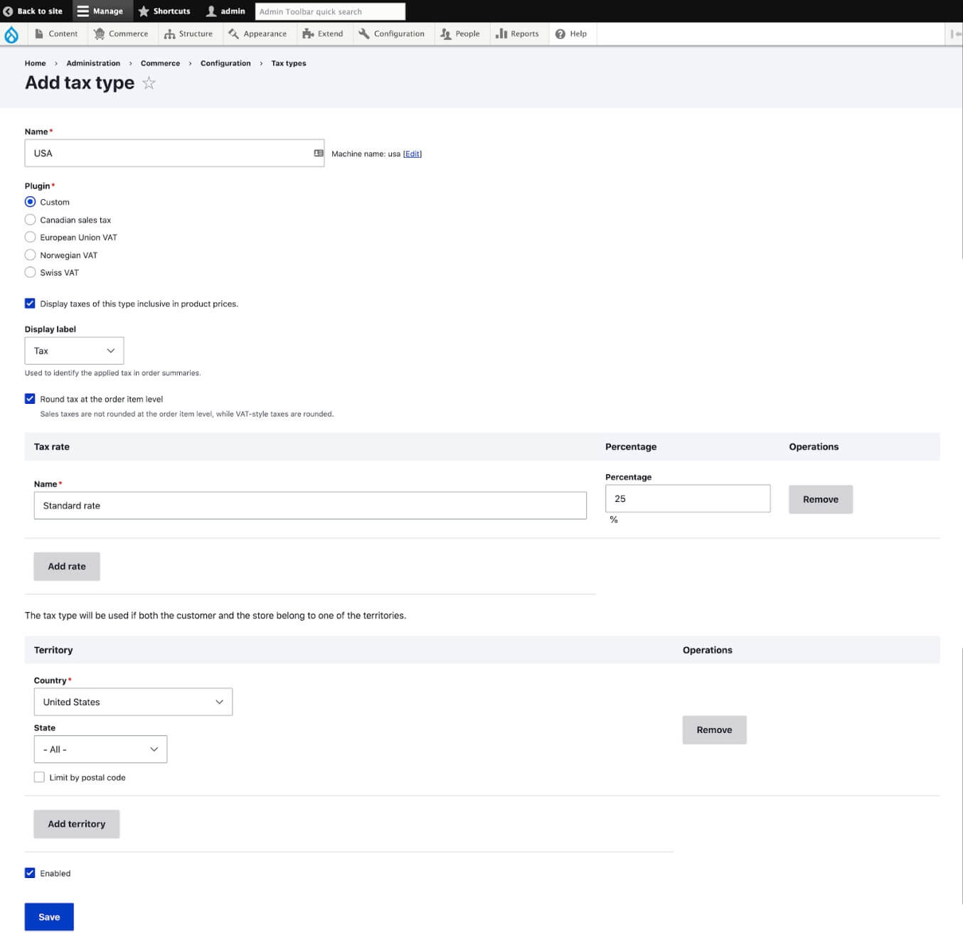 How to Create an Online Store with Drupal 9 - add text type.jpg How to Create an Online Store with Drupal 9 - add text type.jpg