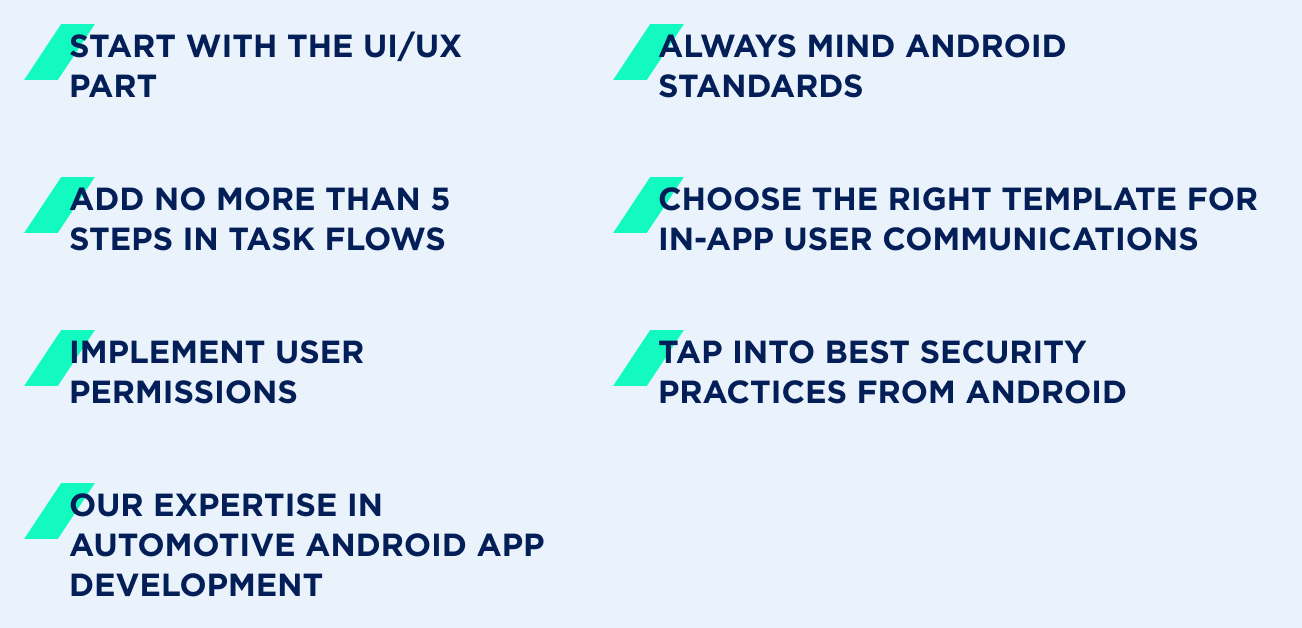 Android Automotive App Tips - Lemberg Solutions Android Automotive App Tips - Lemberg Solutions