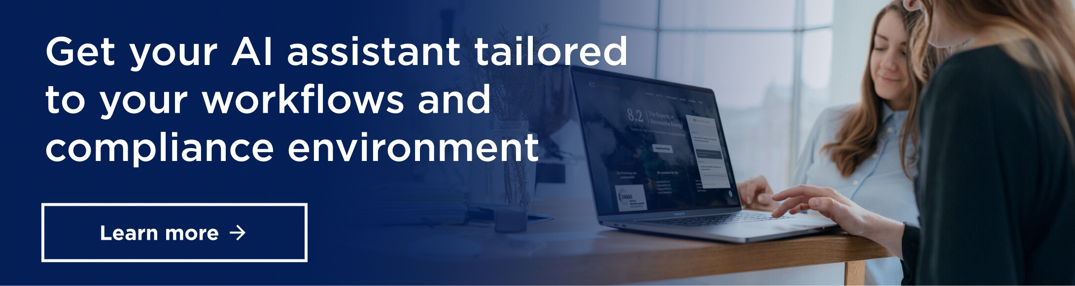 CTA button - link to AI development services page