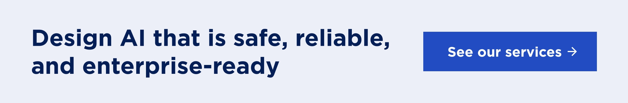 CTA button - link to generative AI services page