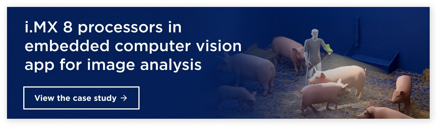 i.MX 8 processors in embedded computer vision app for image analysis