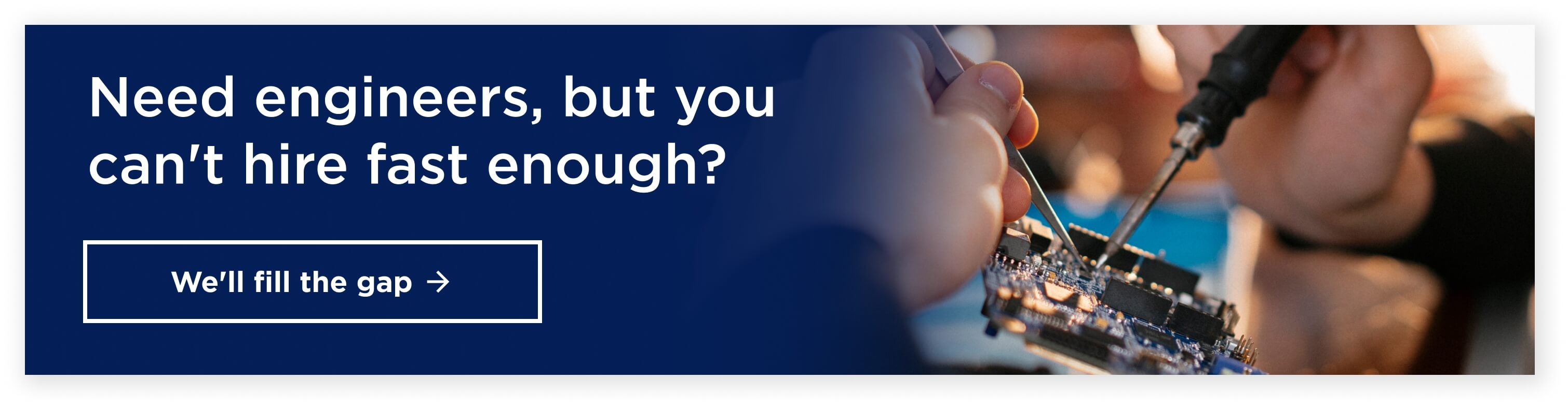 Click if you need engineers, but you can’t hire fast enough