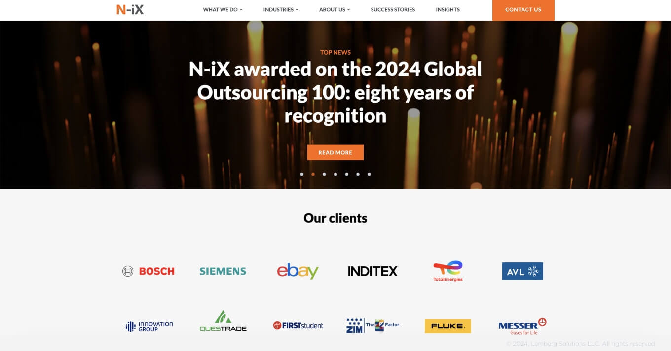 Top 27 IT outsourcing companies - N-IX website - Lemberg Solutions.jpg