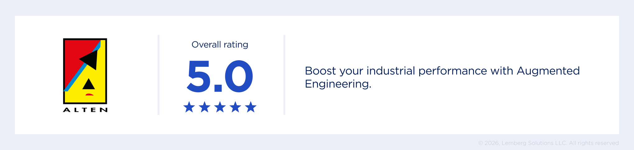 Top Physical AI Companies - Body image 14 ALTEN, rating 5.0
