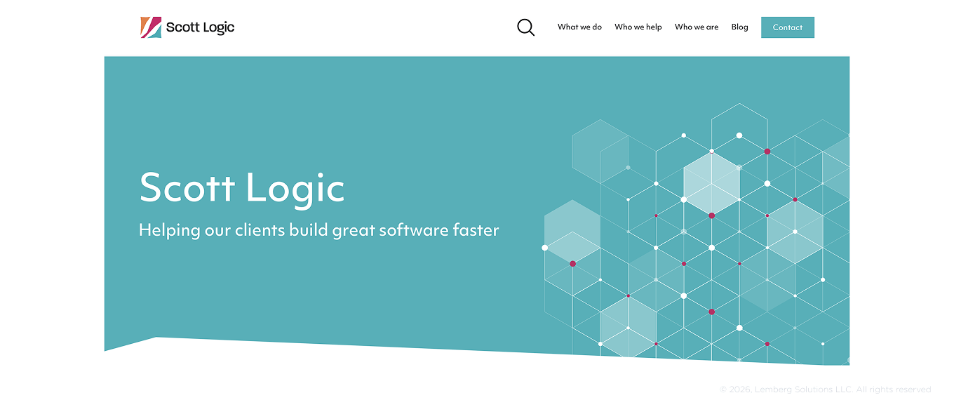 Top software development companies in UK - Scott Logic - Lemberg Solutions.png Scott Logic's home page