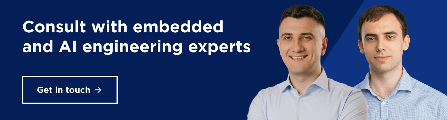 Click to consult with embedded and AI engineering experts