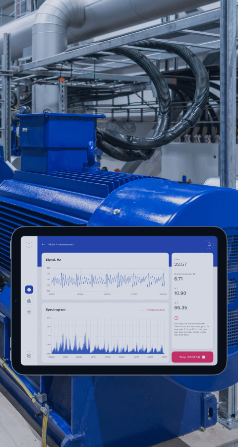 AI-based ultrasonic device for rolling bearing condition monitoring - Lemberg Solutions - Teaser