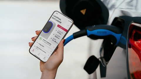 EV charging application development