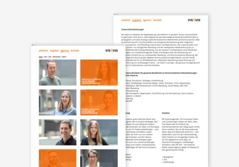 A Drupal 8 website for a Swiss communication agency
