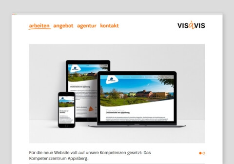 A Drupal 8 website for a Swiss communication agency