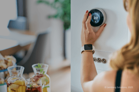 Smart WiFi Thermostat Slider - Image 1