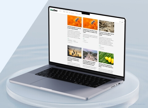 Drupal 9 website development - VoxDev - Slider 3 - Lemberg Solutions