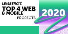 Lemberg's TOP-4 Web and Mobile Projects in 2020