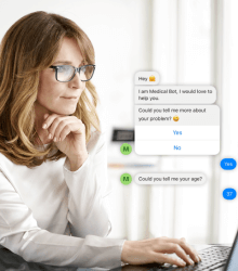 Medical Facebook bot - Lemberg Solutions Medical Facebook bot - Lemberg Solutions